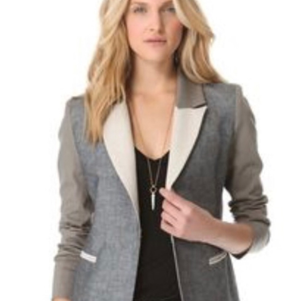 Laveer Mixed Linen Blazer XS